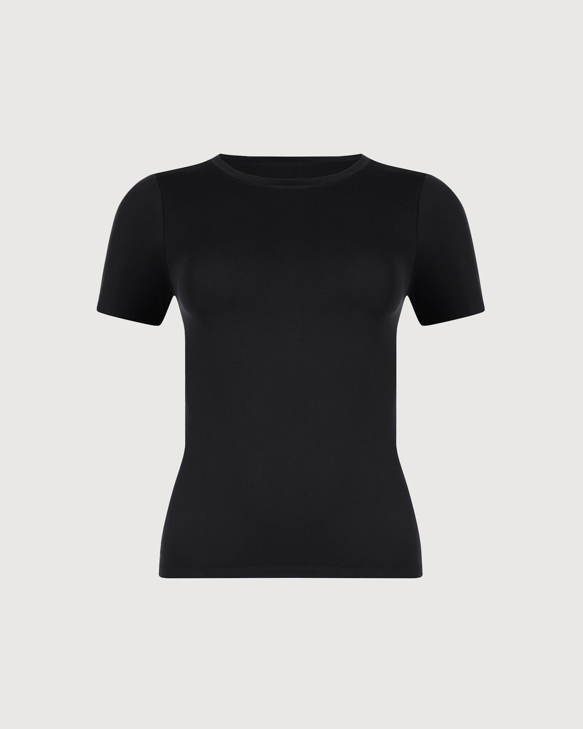 Crew Neck Tee - Black