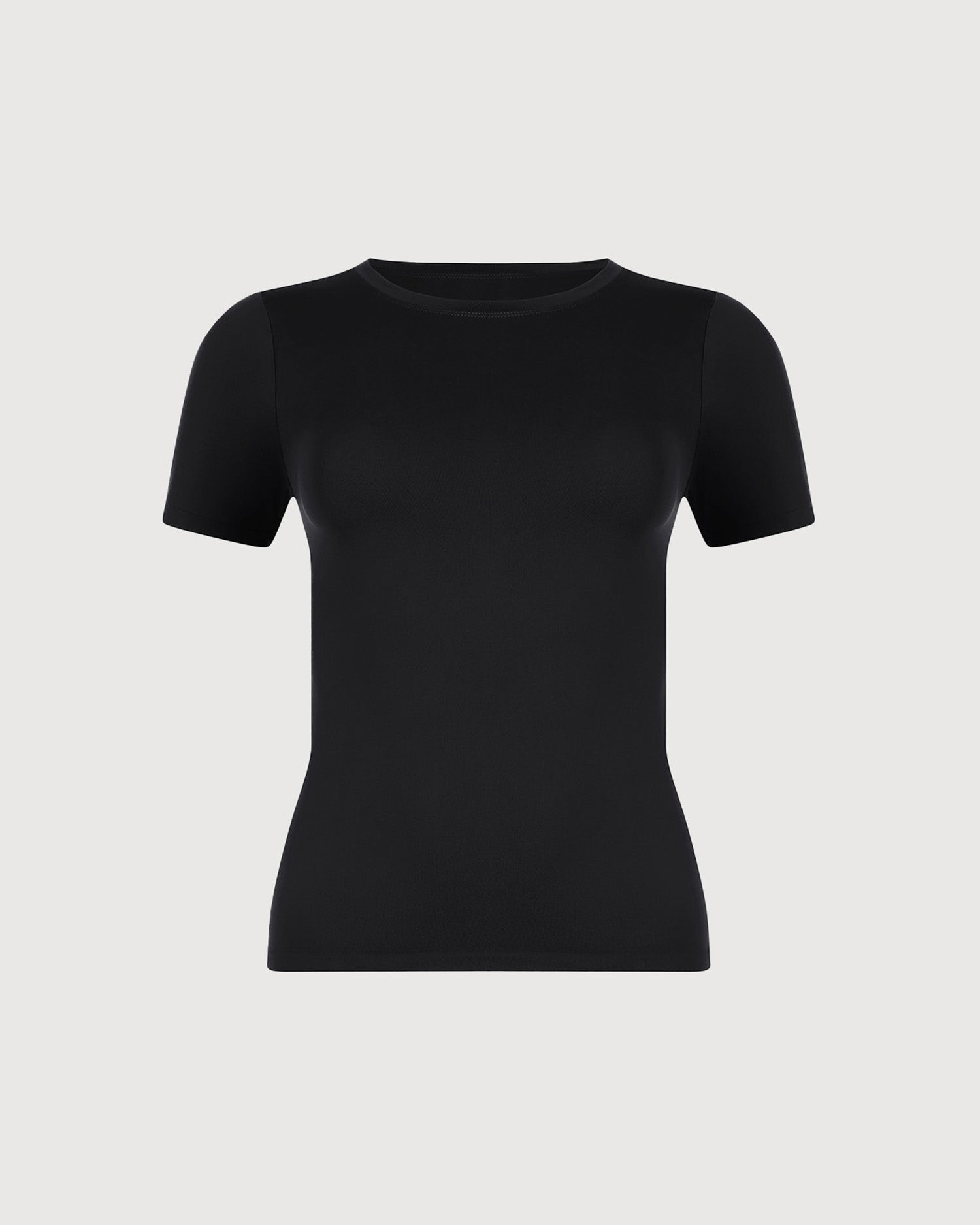 Crew Neck Tee - Black