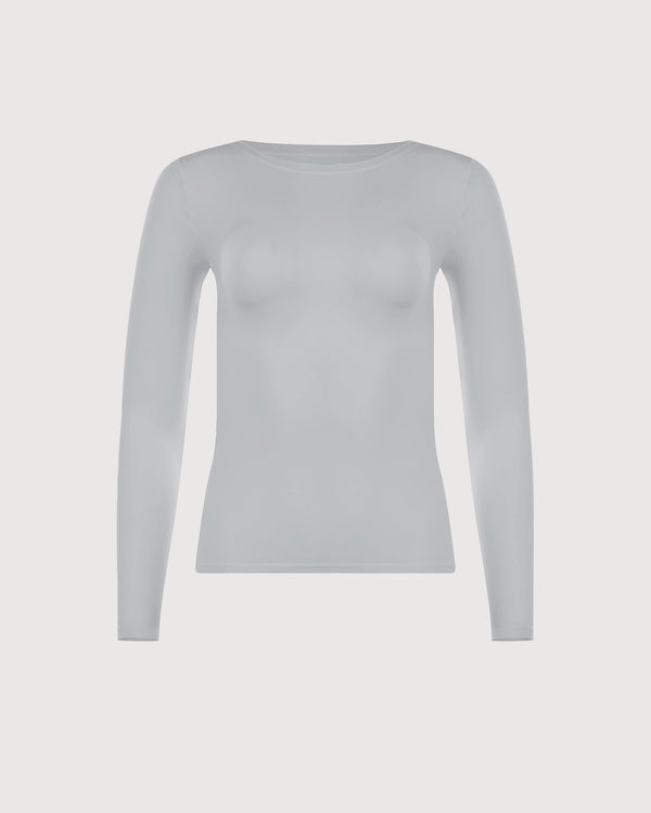 24/7 Long Sleeve Tee - Pebble