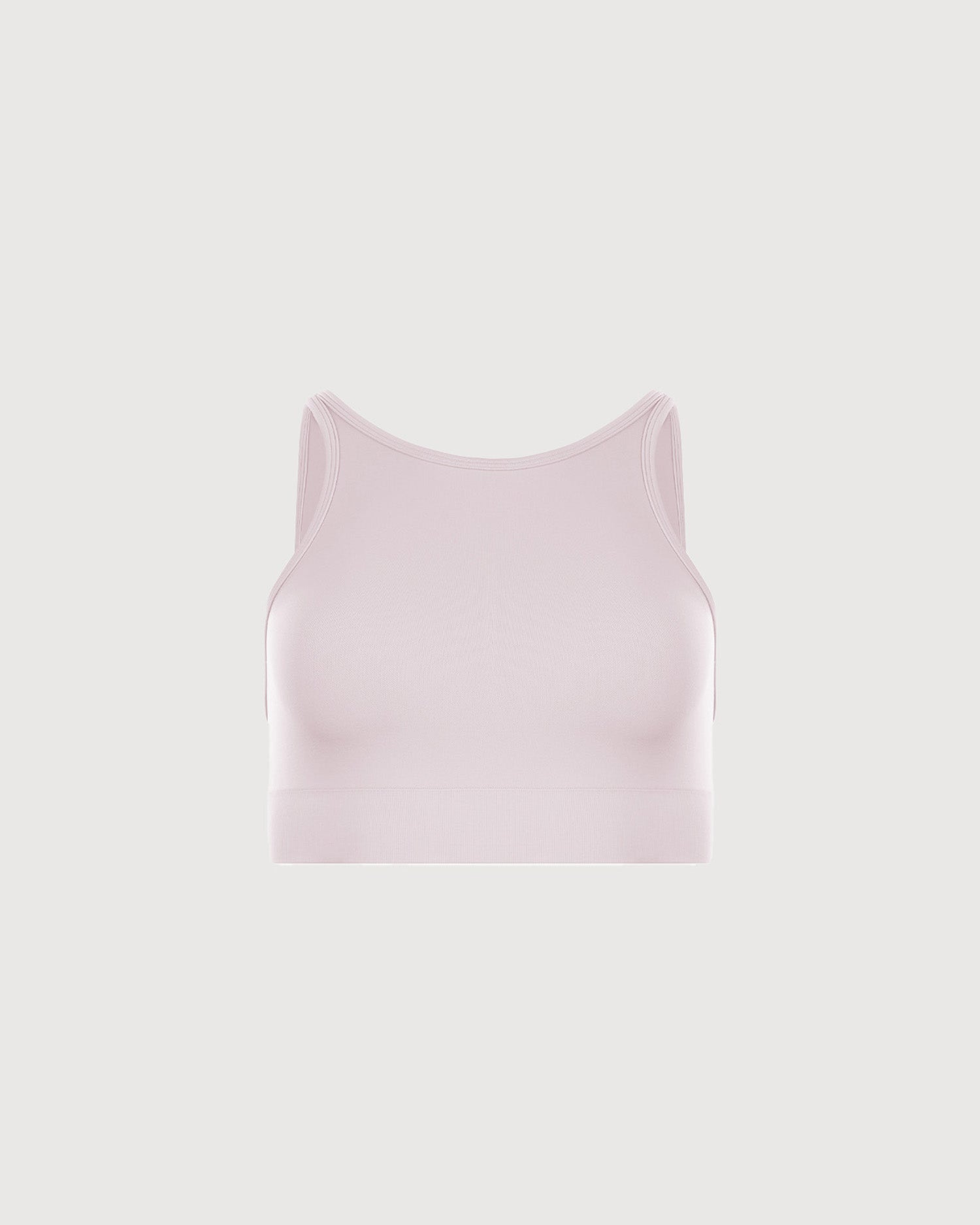 High Neck Bra Top - Oleander