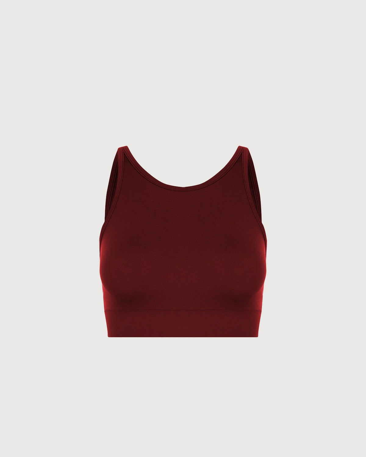 Performance High Neck Sports Bra - Grape