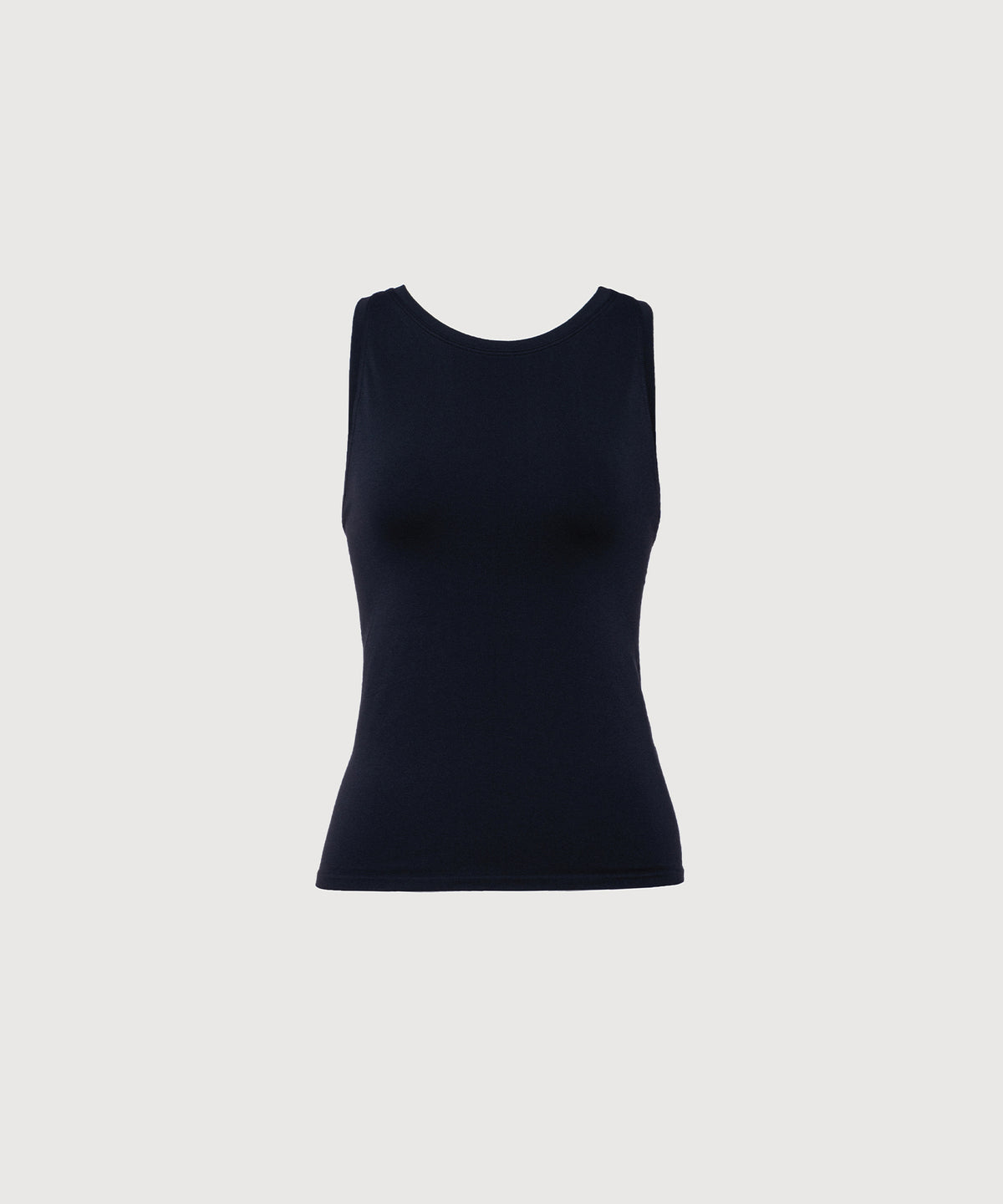 High Neck Tank - Navy