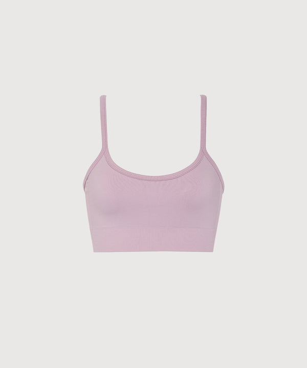 Form Movement V Neck Bra - Mauve