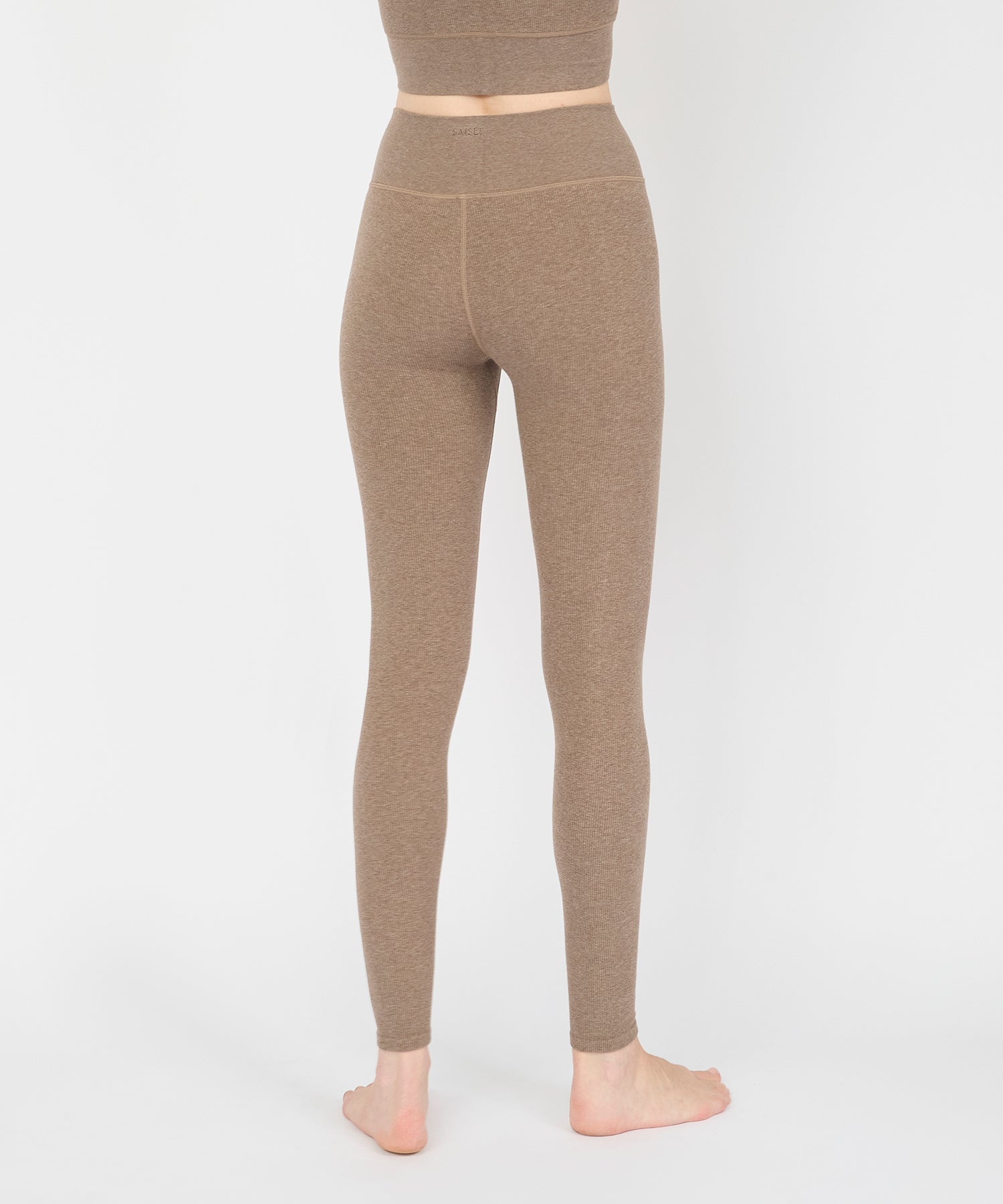 Louise High Rise Legging 25" - Hazelnut Melange