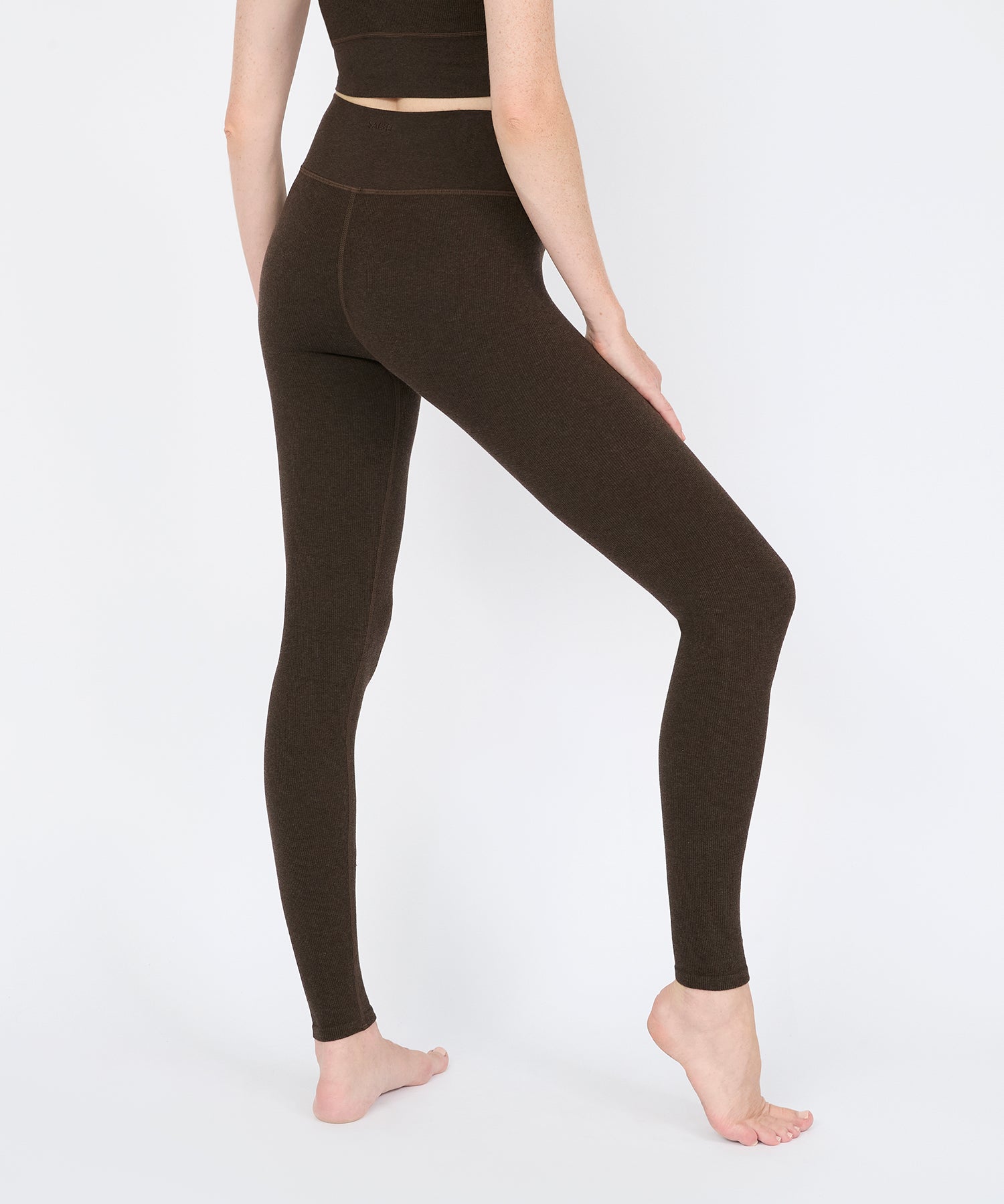 Louise High Rise Legging 25" - Sepia Melange