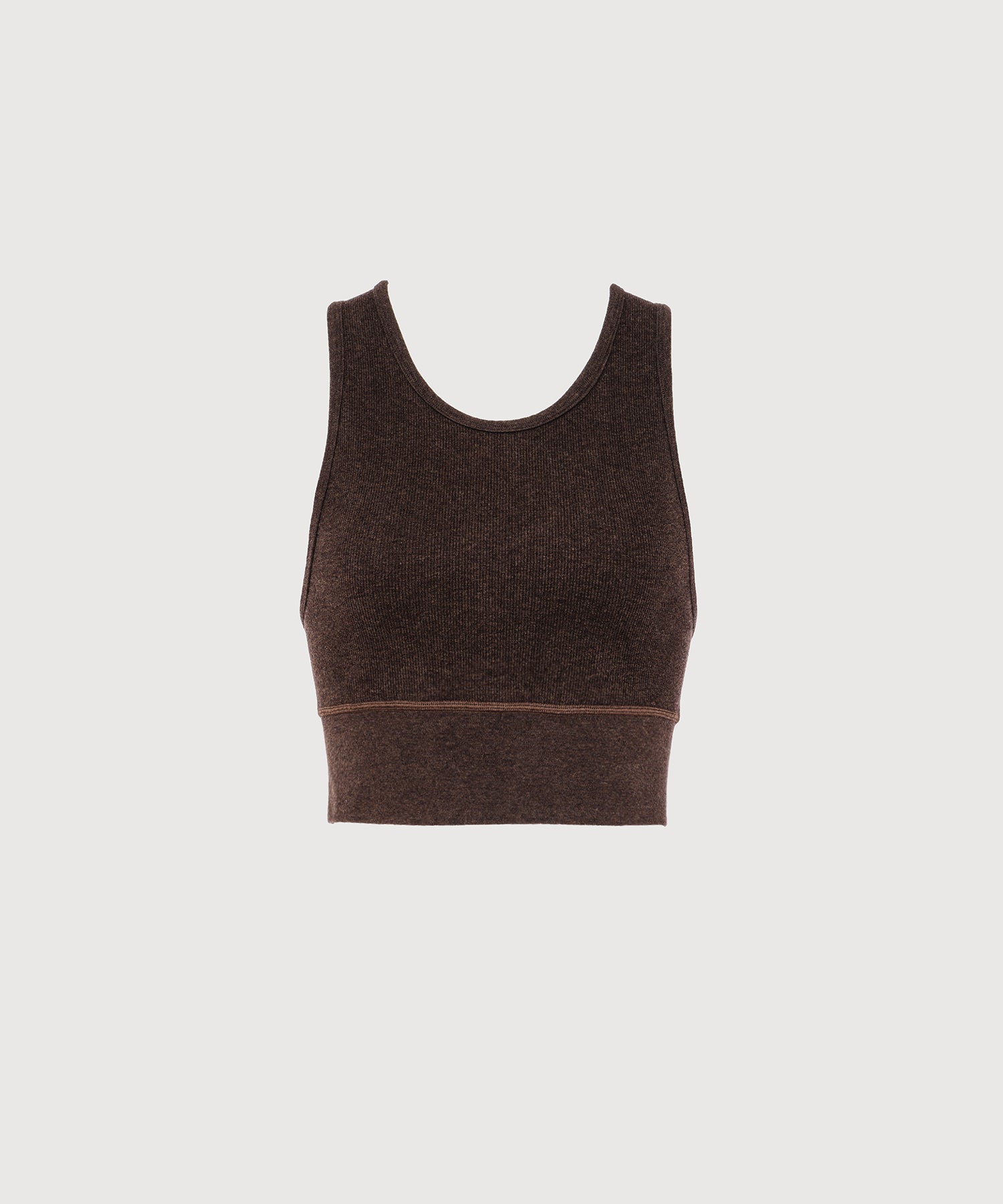 Carrie Crop Top - Sepia Melange