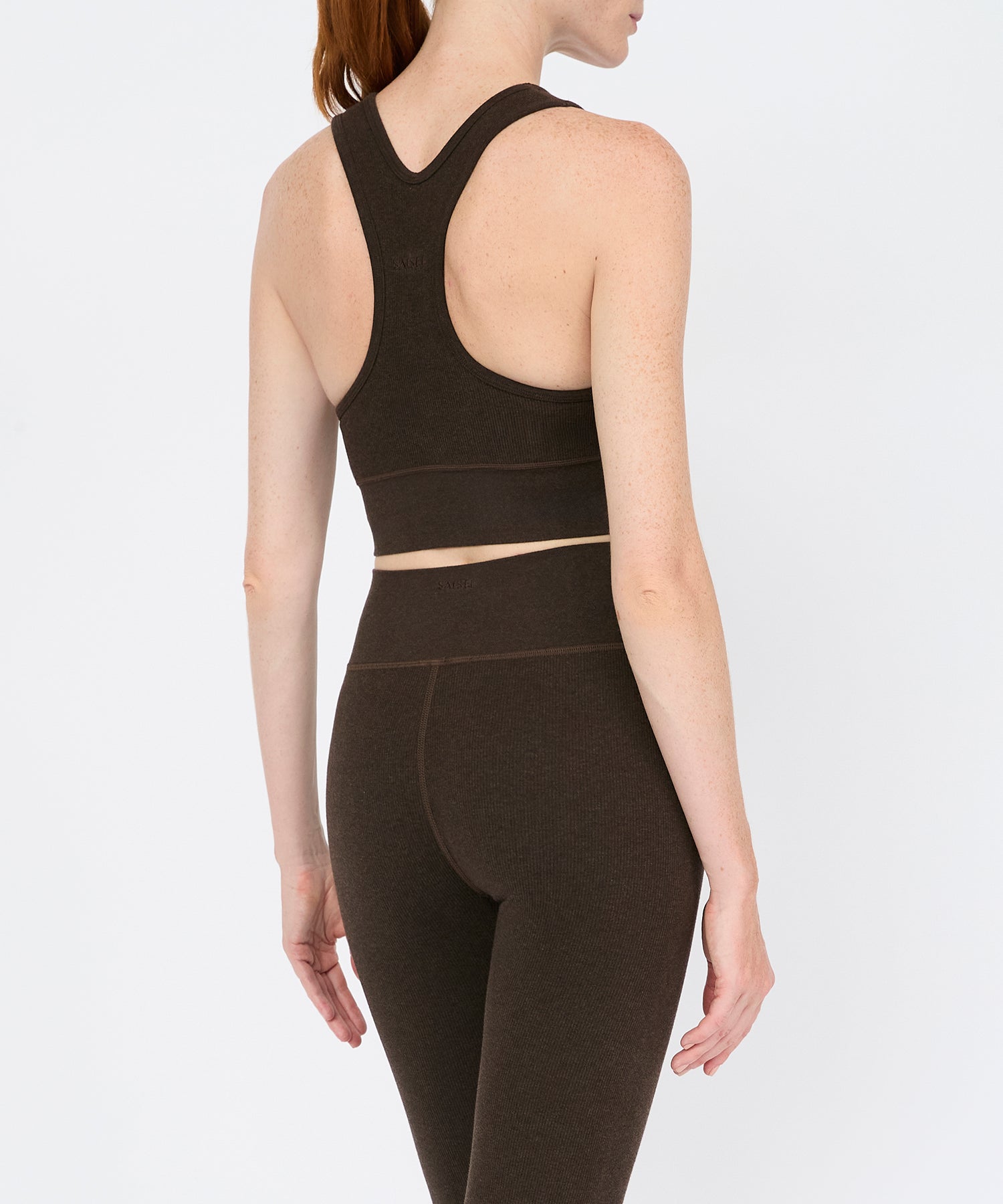 Carrie Crop Top - Sepia Melange