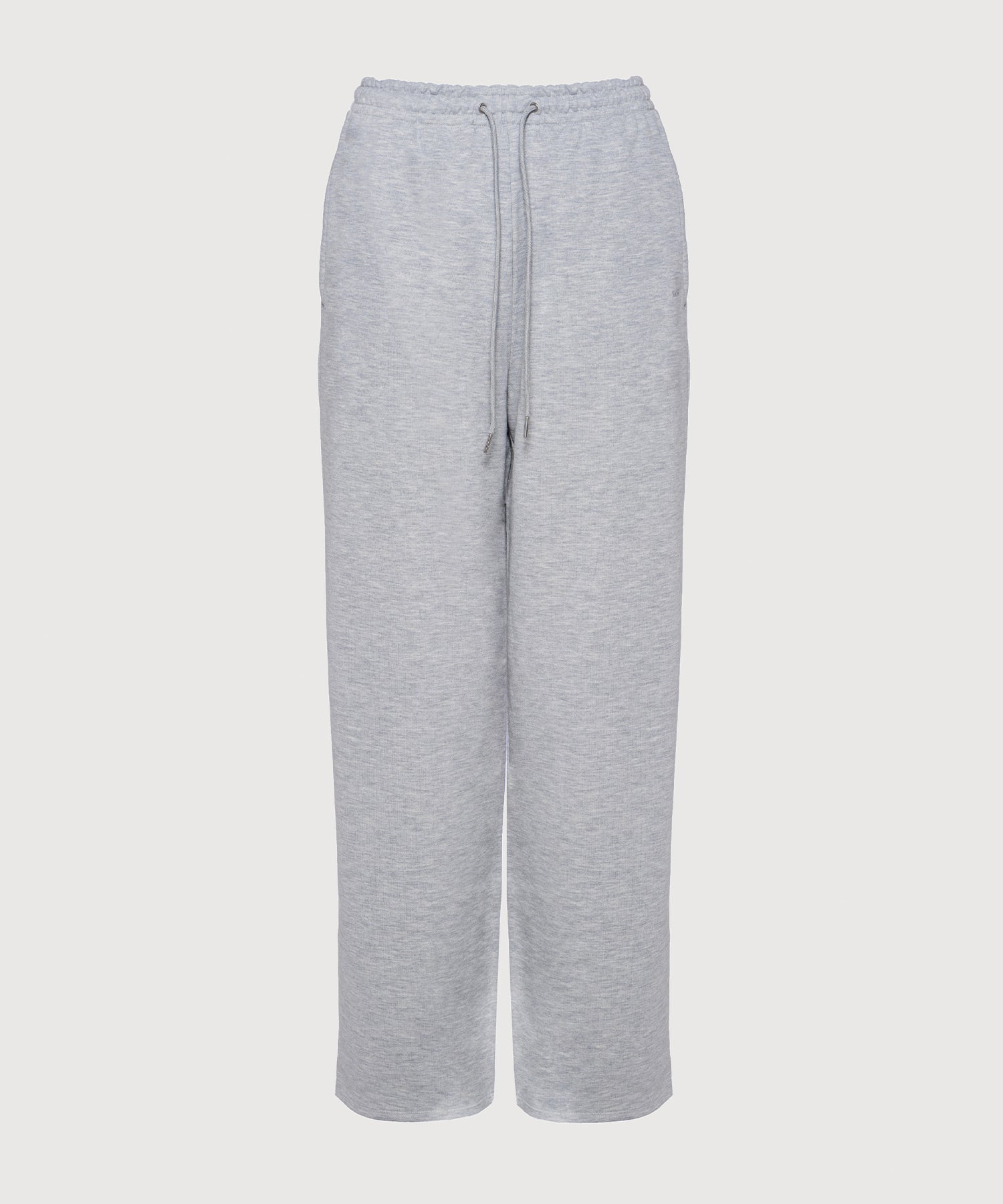 Maggie Wide Leg Pant - Heather Grey