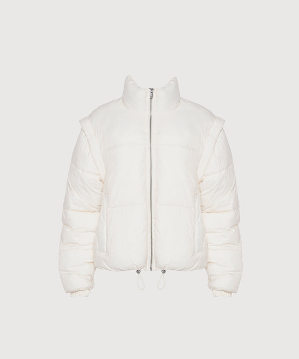Joni Puffer Jacket - Pearl
