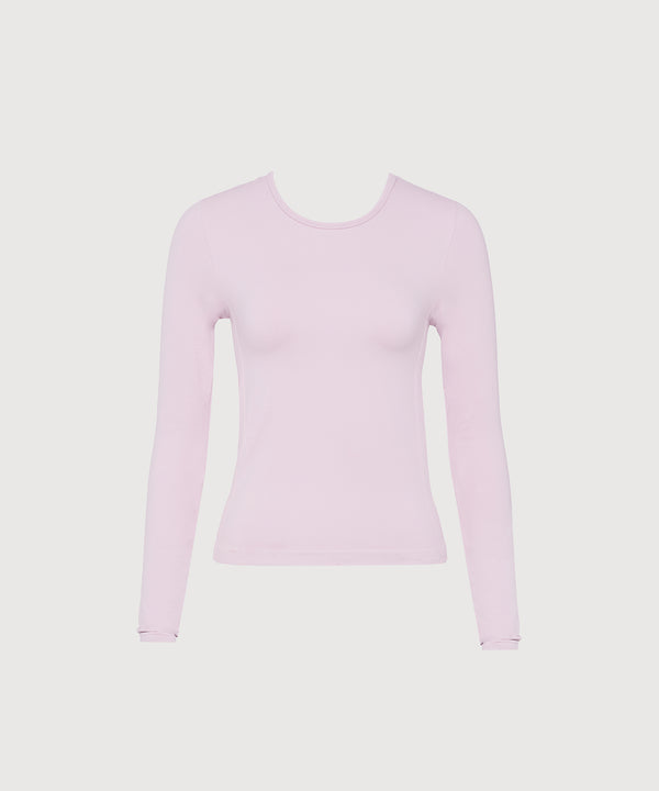 Form Movement Long Sleeve Tee - Mauve