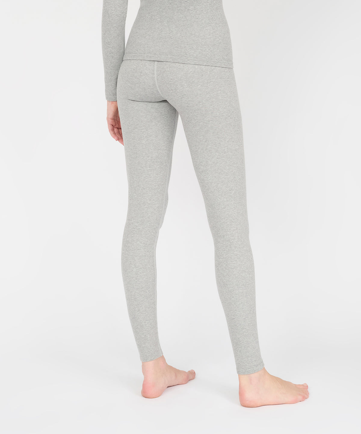 Valerie High Rise Legging 28" - Grey Melange