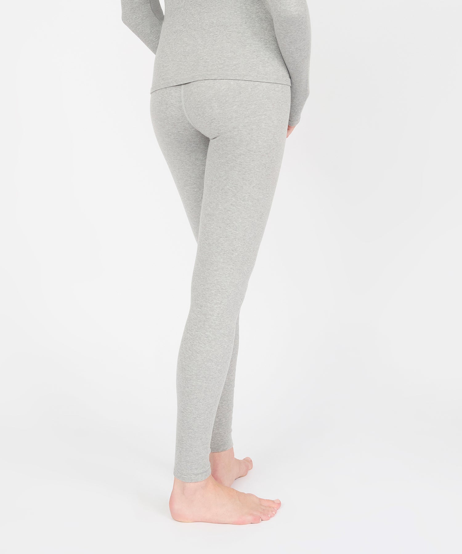 Valerie High Rise Legging 28" - Grey Melange