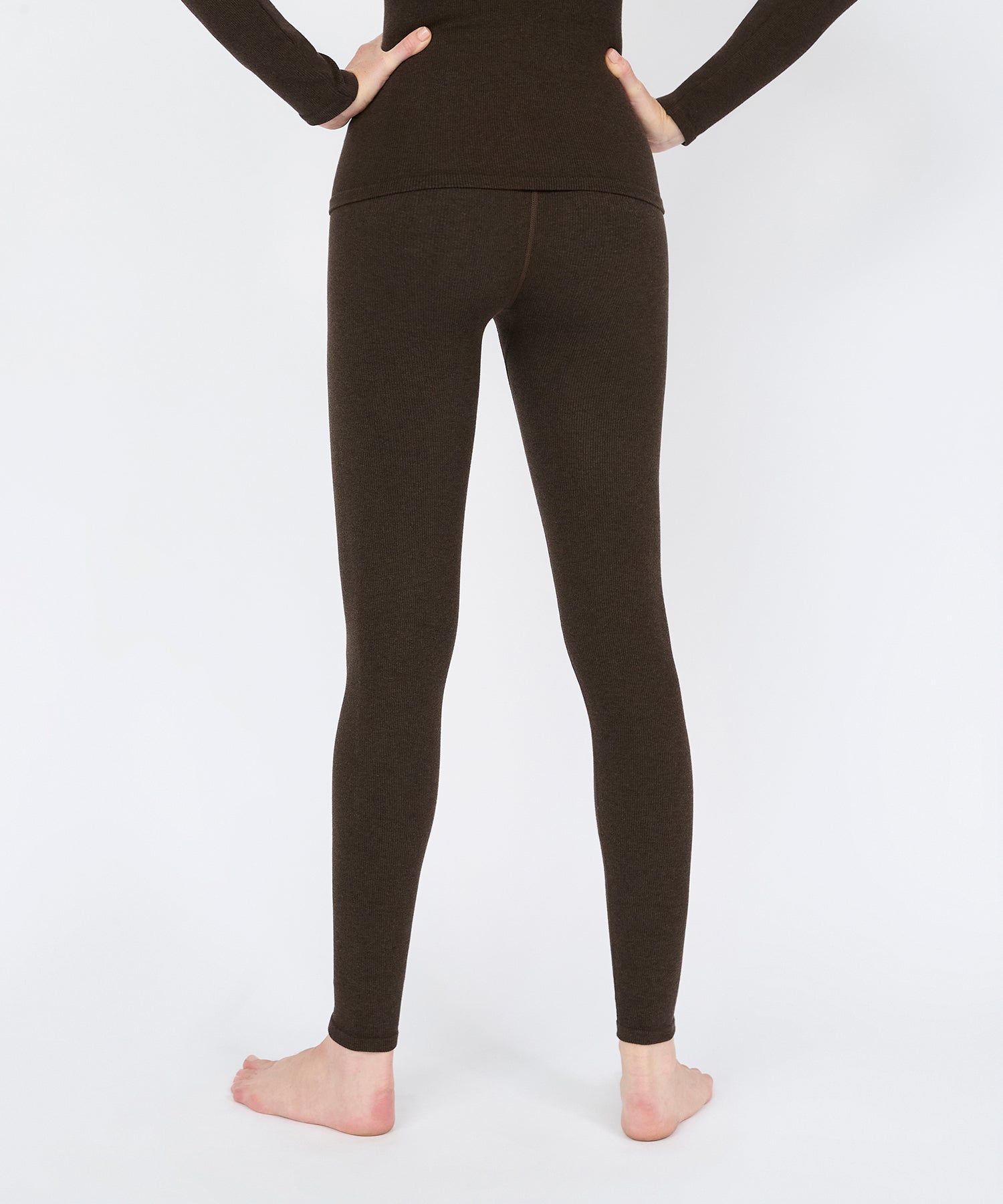 Valerie High Rise Legging 28" - Sepia Melange