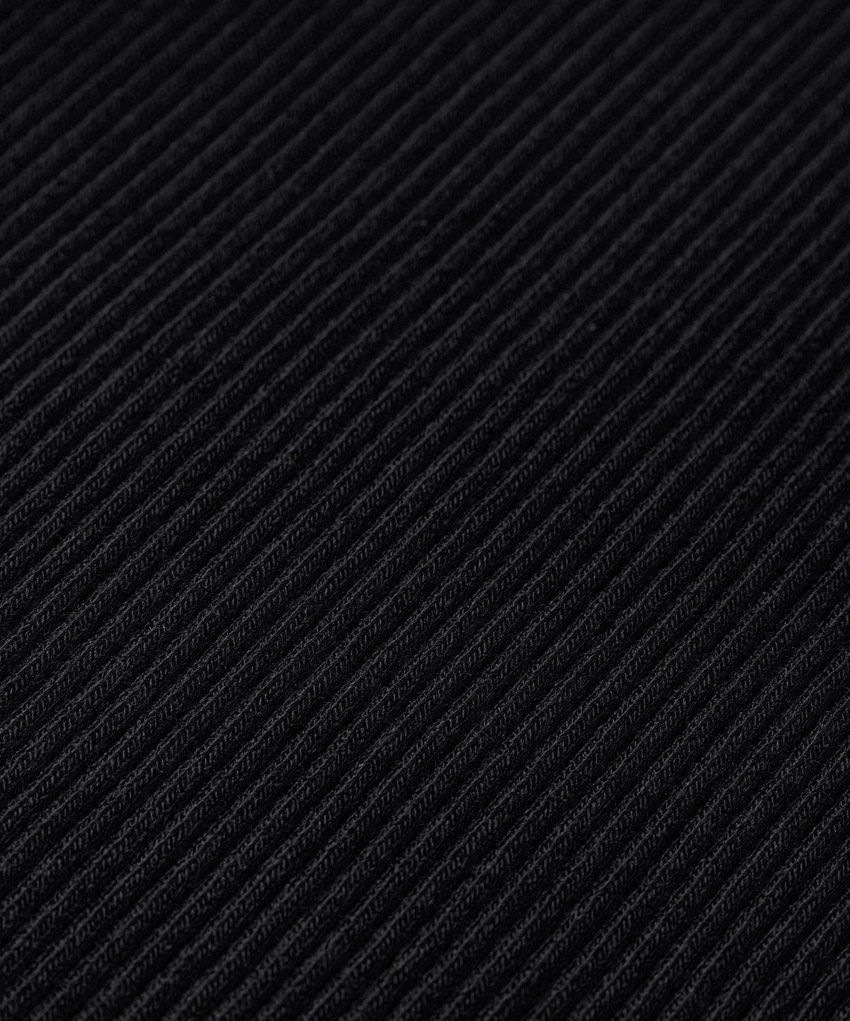 Ava Rib Shortie - Black