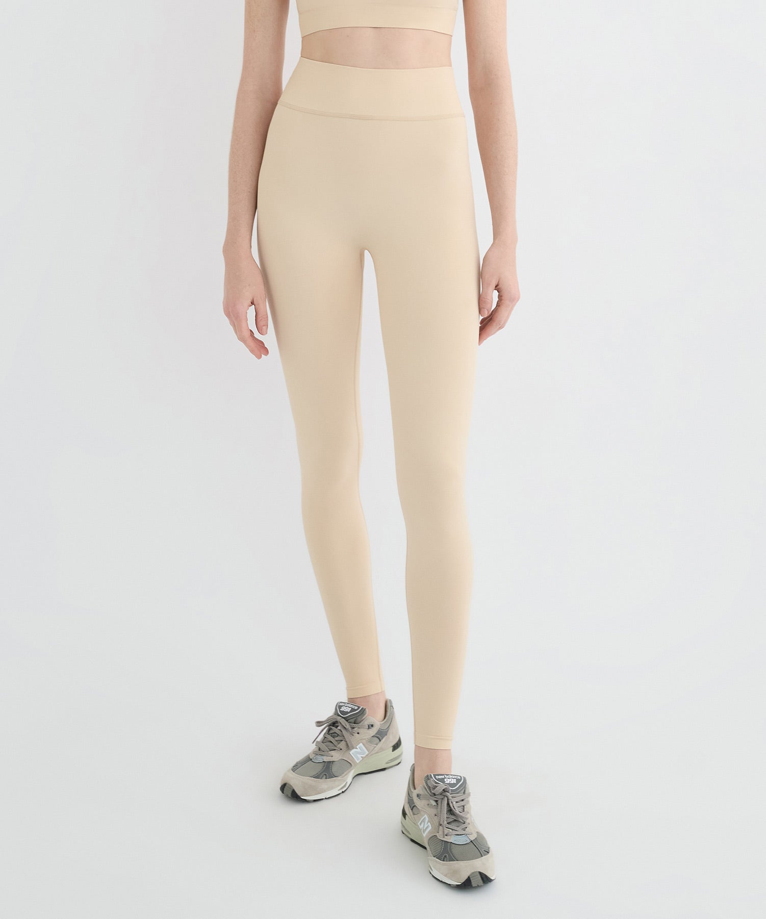 Performance High Rise Leggings - Almond