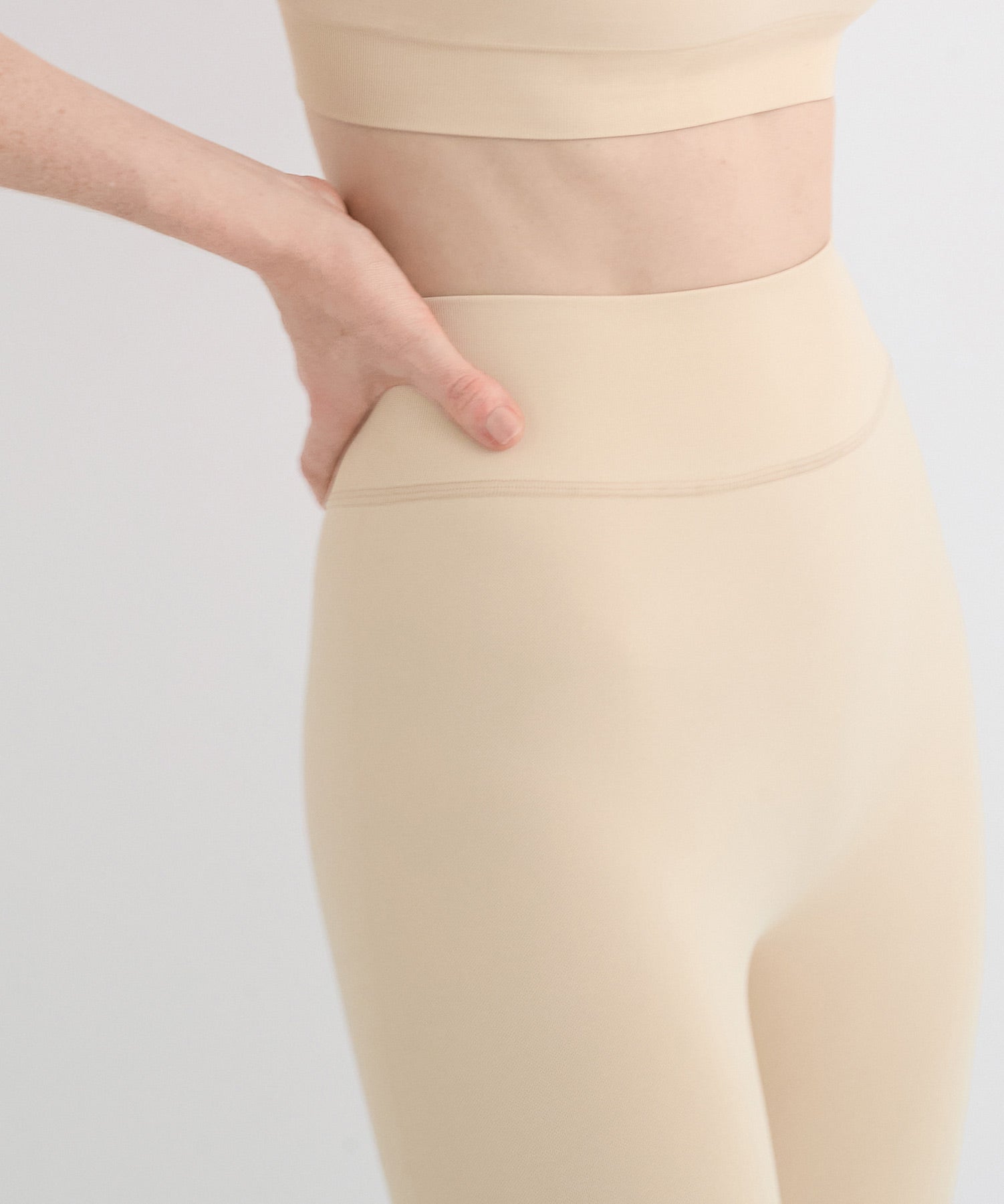 Performance High Rise Leggings - Almond