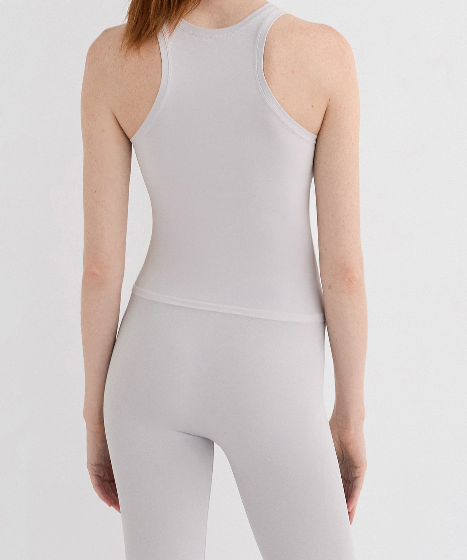 High Neck Tank - Pebble