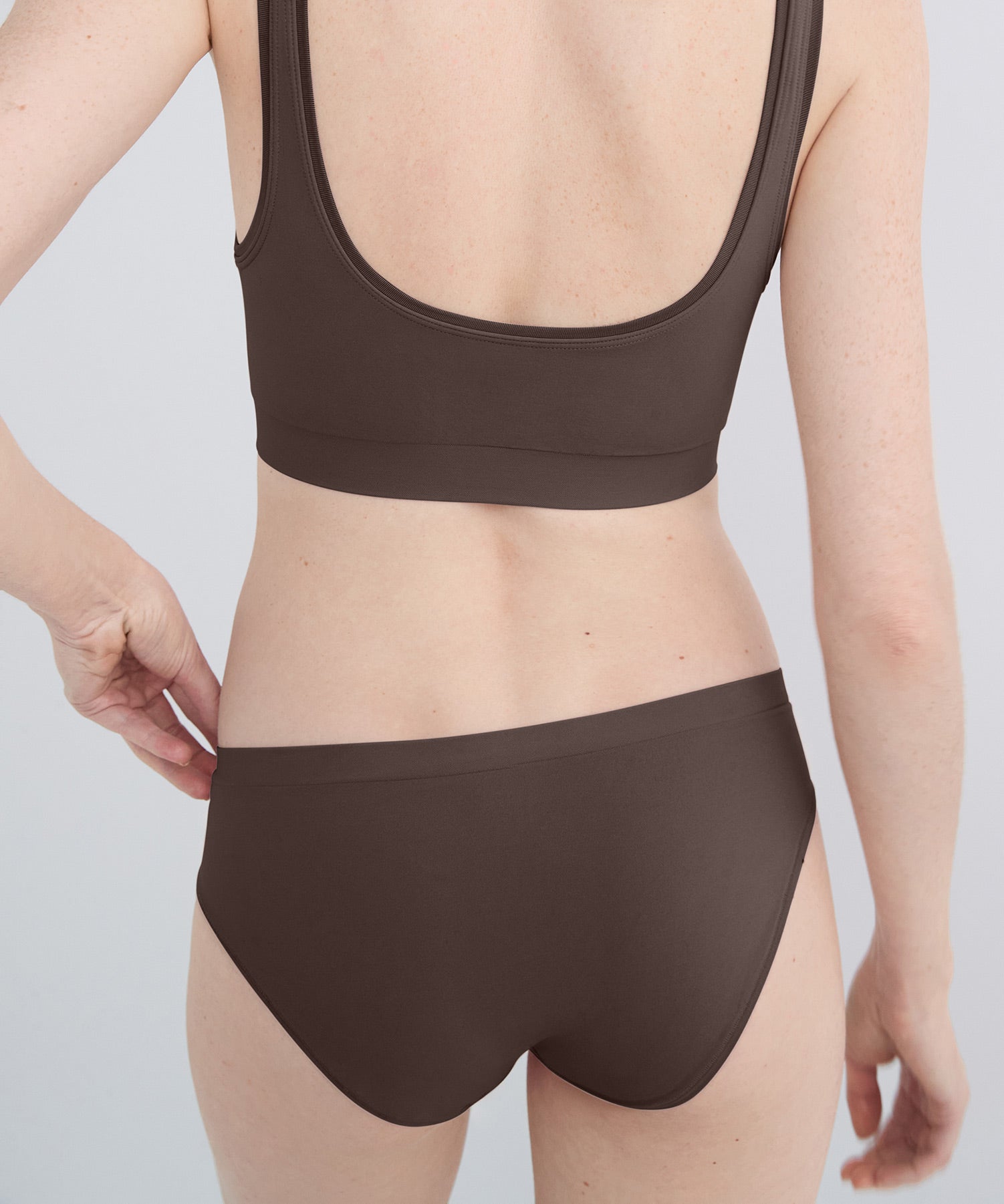 Hip Brief 3 Pack - Cocoa