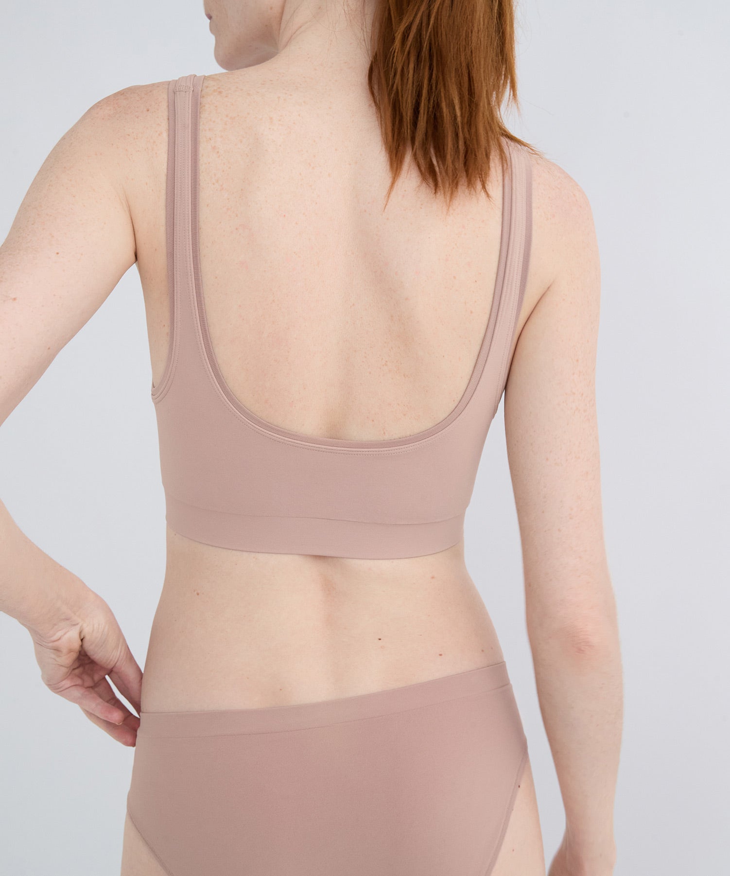 Scoop Bra - Taupe