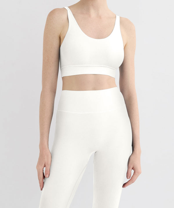 Scoop Bra Top - Pearl
