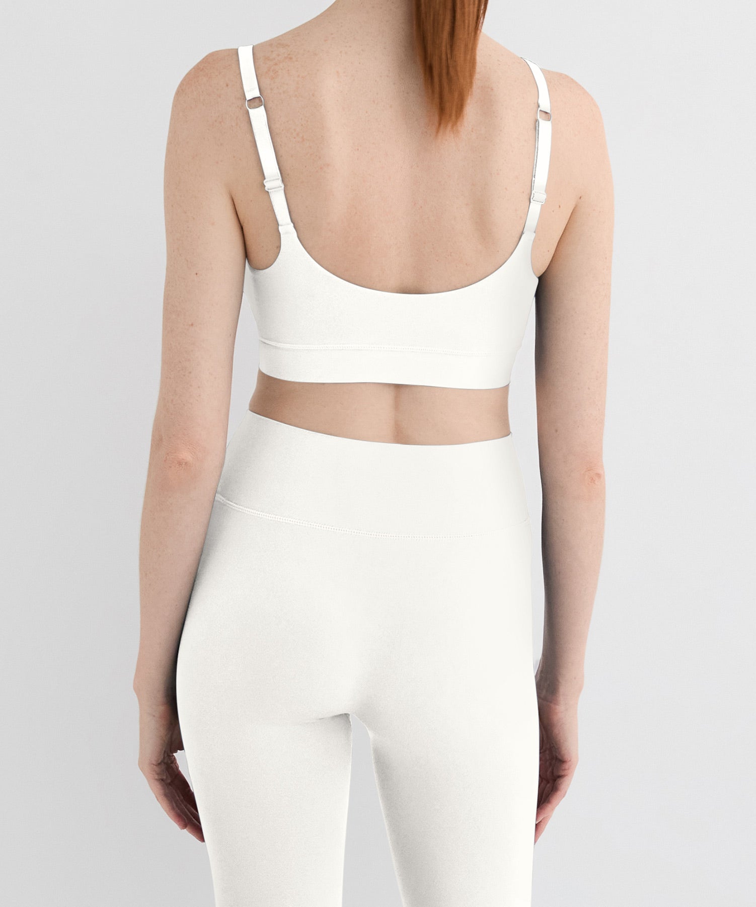 Scoop Bra Top - Pearl