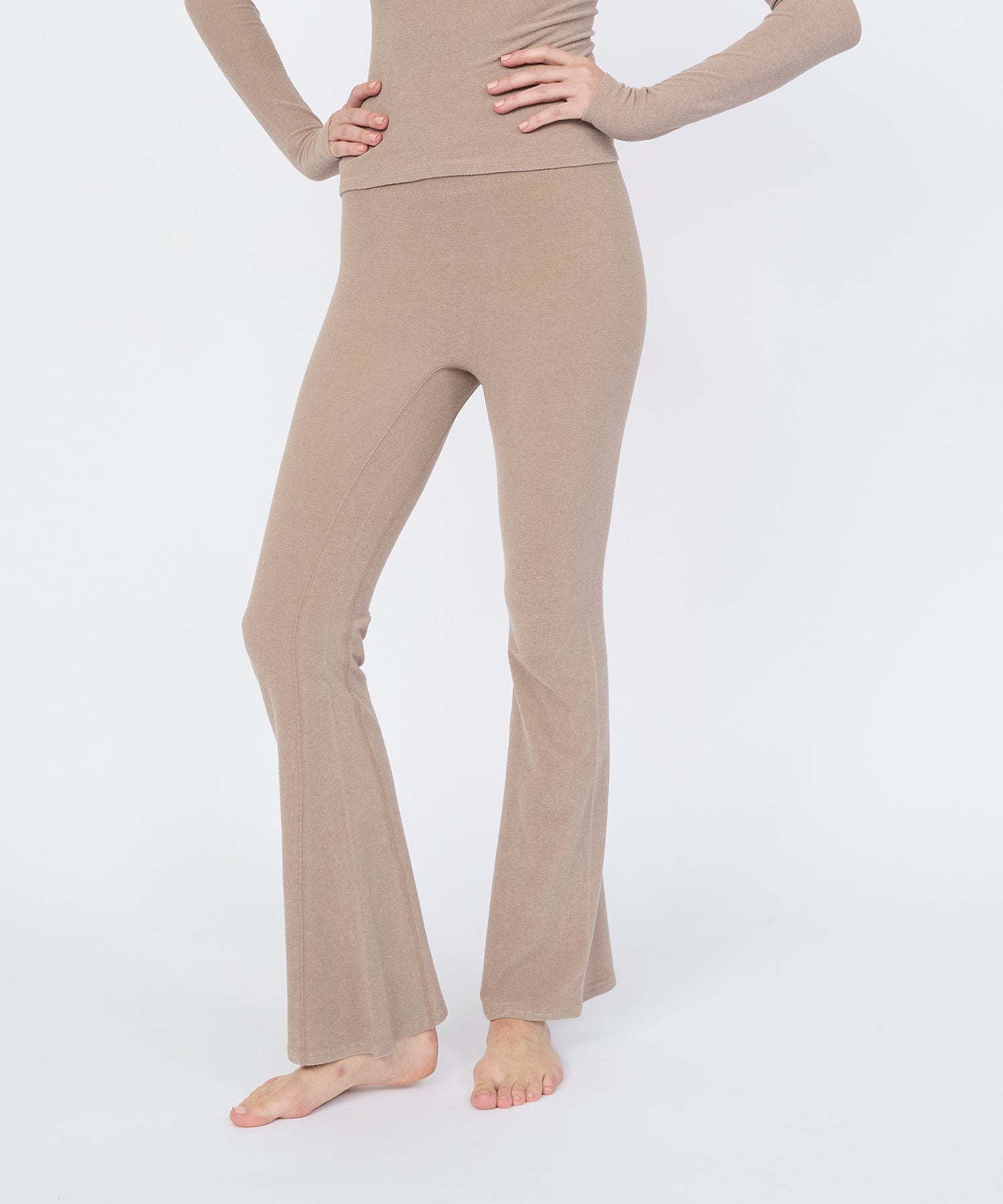Winona Flare Pant - Latte