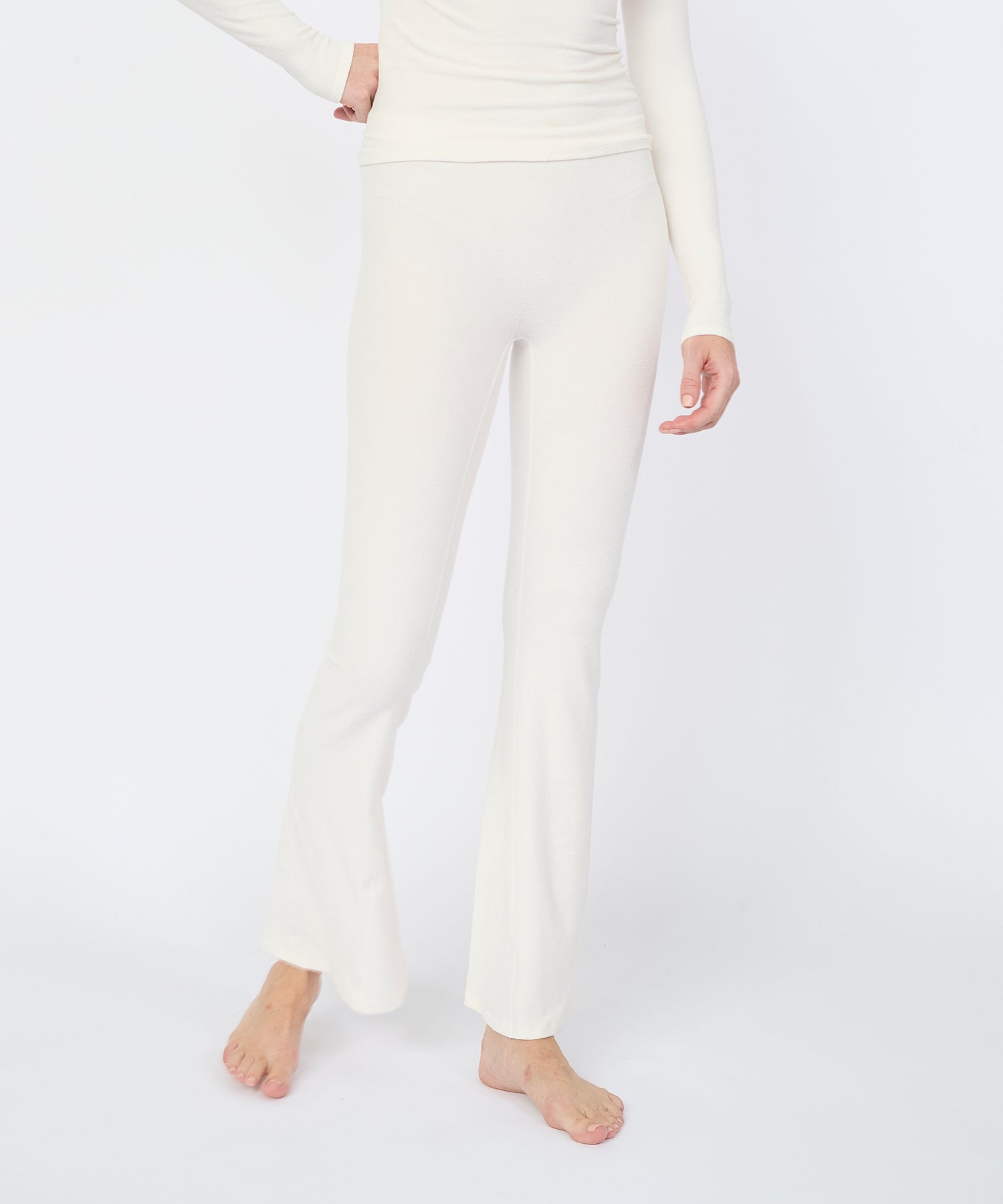 Winona Flare Pant - Pearl