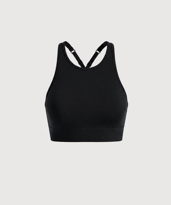 High Neck Movement Bra - Black
