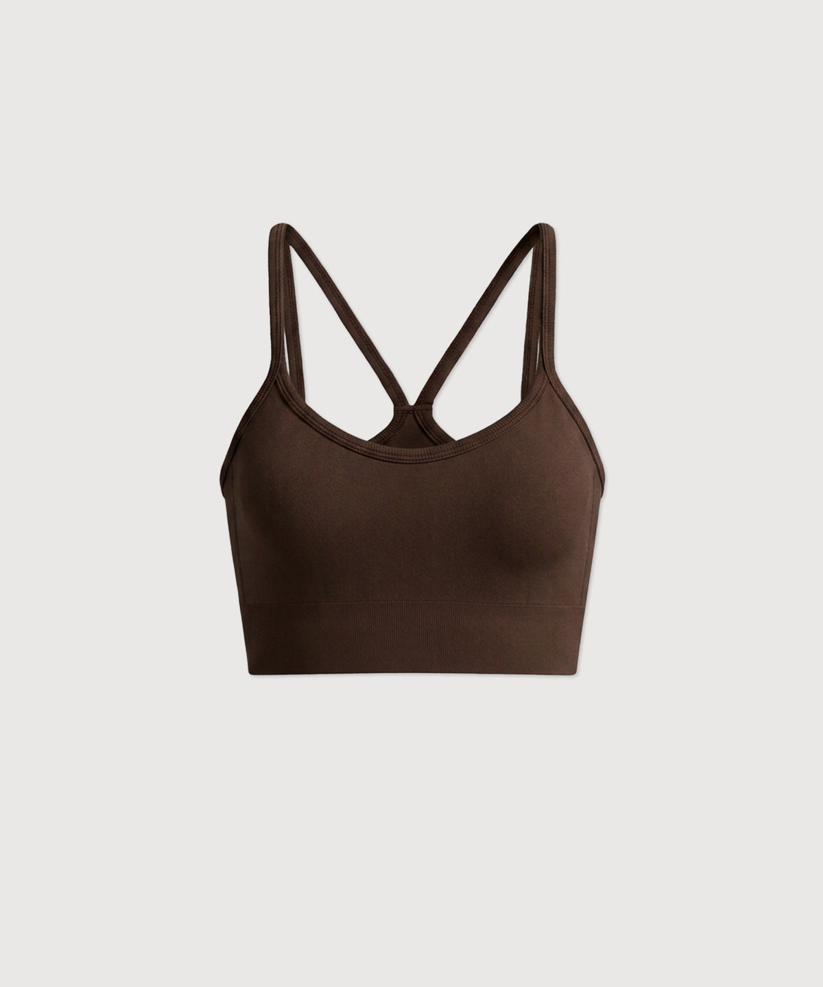 Form Movement V Neck Bra - Acorn