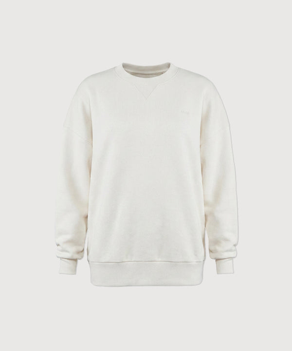 Parker Oversized Sweatshirt - Eggshell