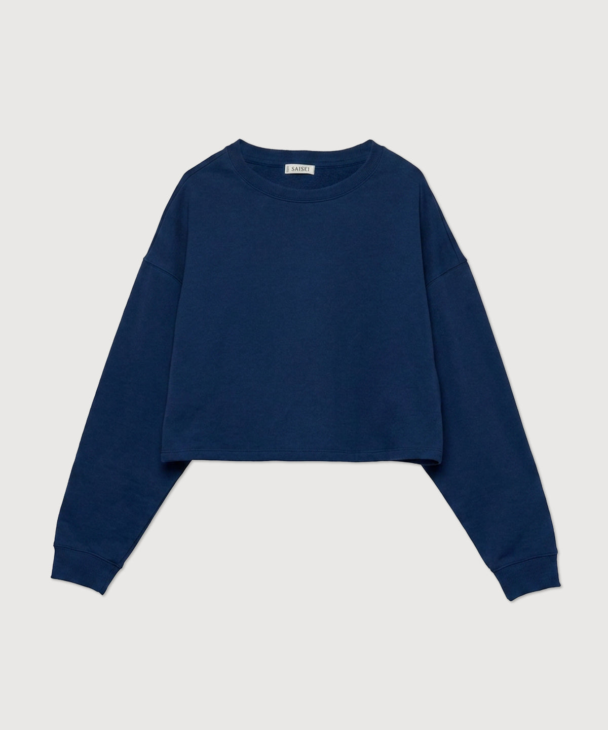 Avery Cropped Jumper - Marine