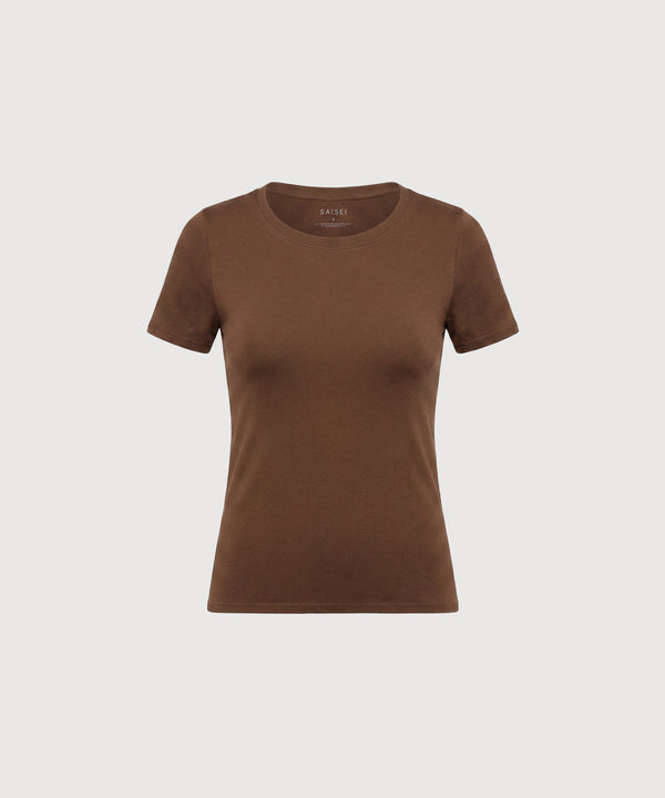 24/7 Crew Neck Tee - Dark Earth