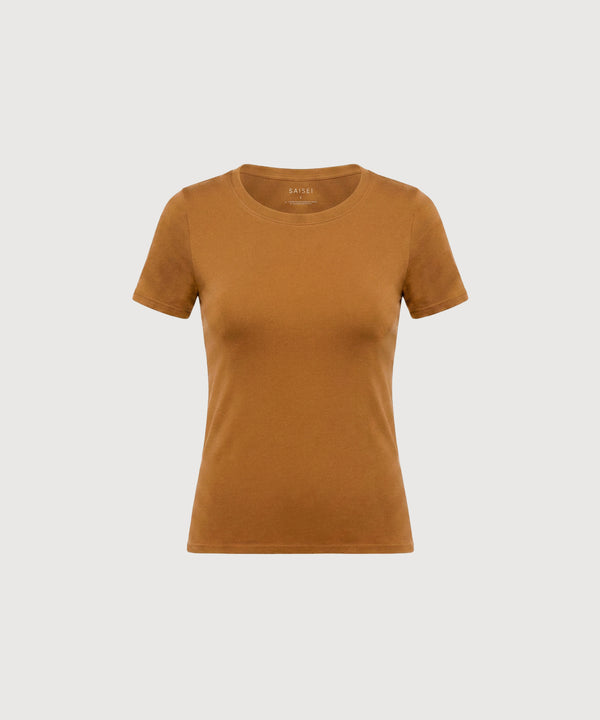 24/7 Crew Neck Tee - Terracotta