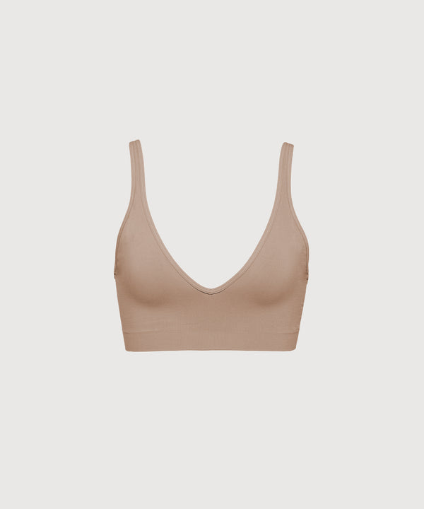 Triangle Bra - Taupe