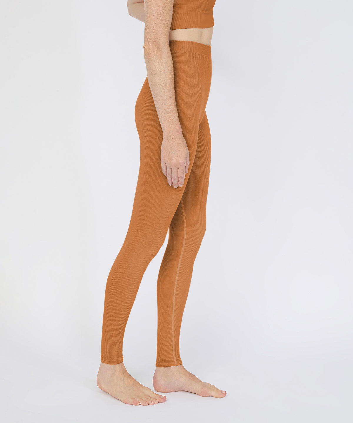 Jane High Rise Legging - Terracotta