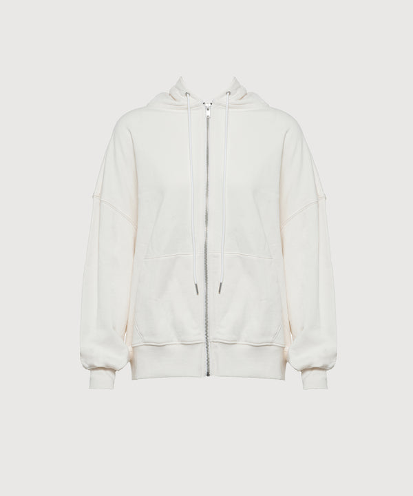 Stevie Oversized Hoodie - Eggshell