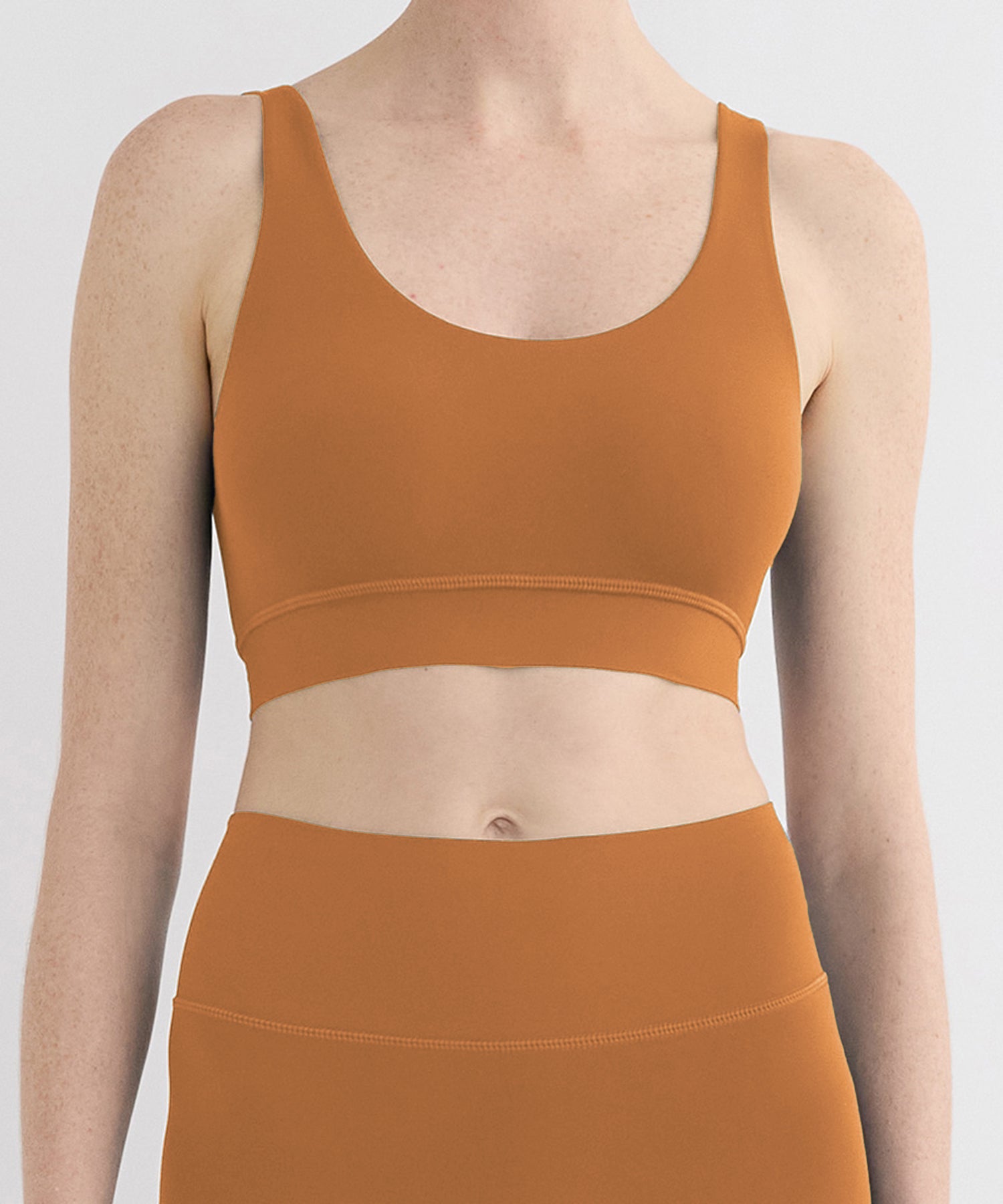 24/7 Lounge Bra Top - Terracotta
