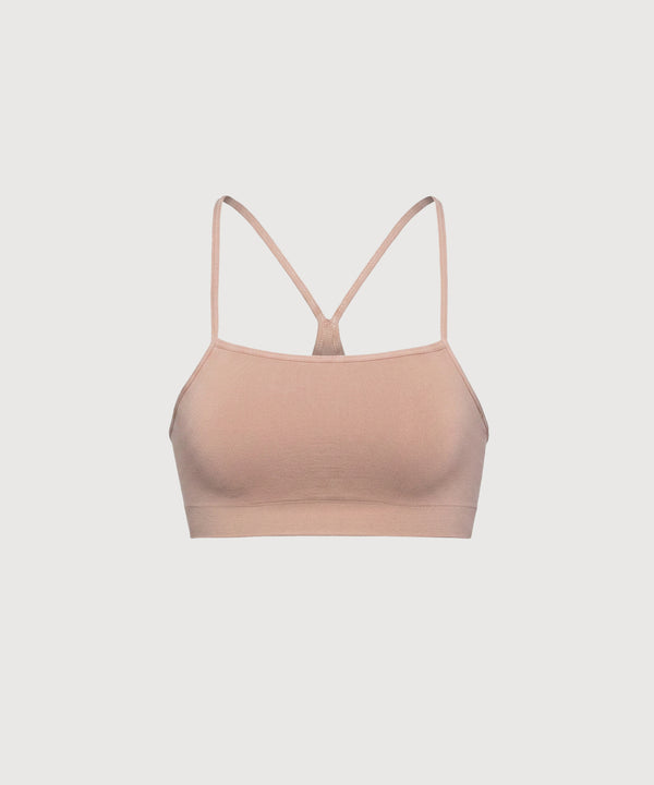 Racer Bralette - Taupe