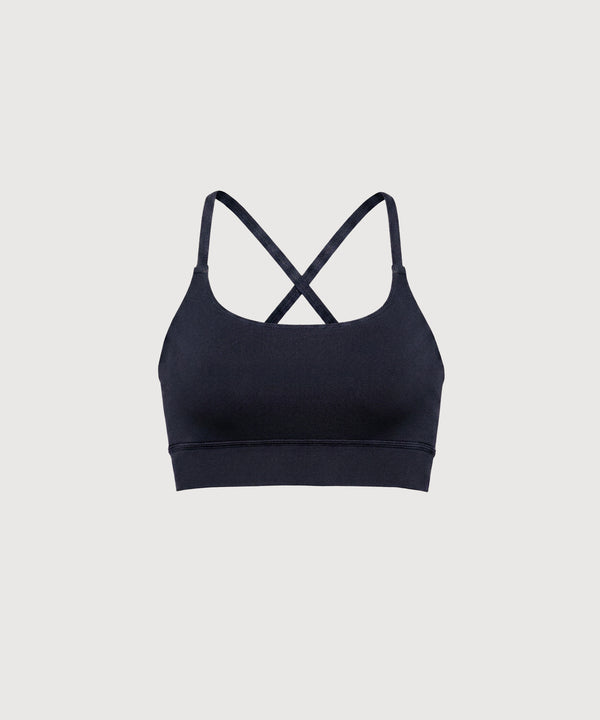 X-Back Lounge Bra Top - Navy