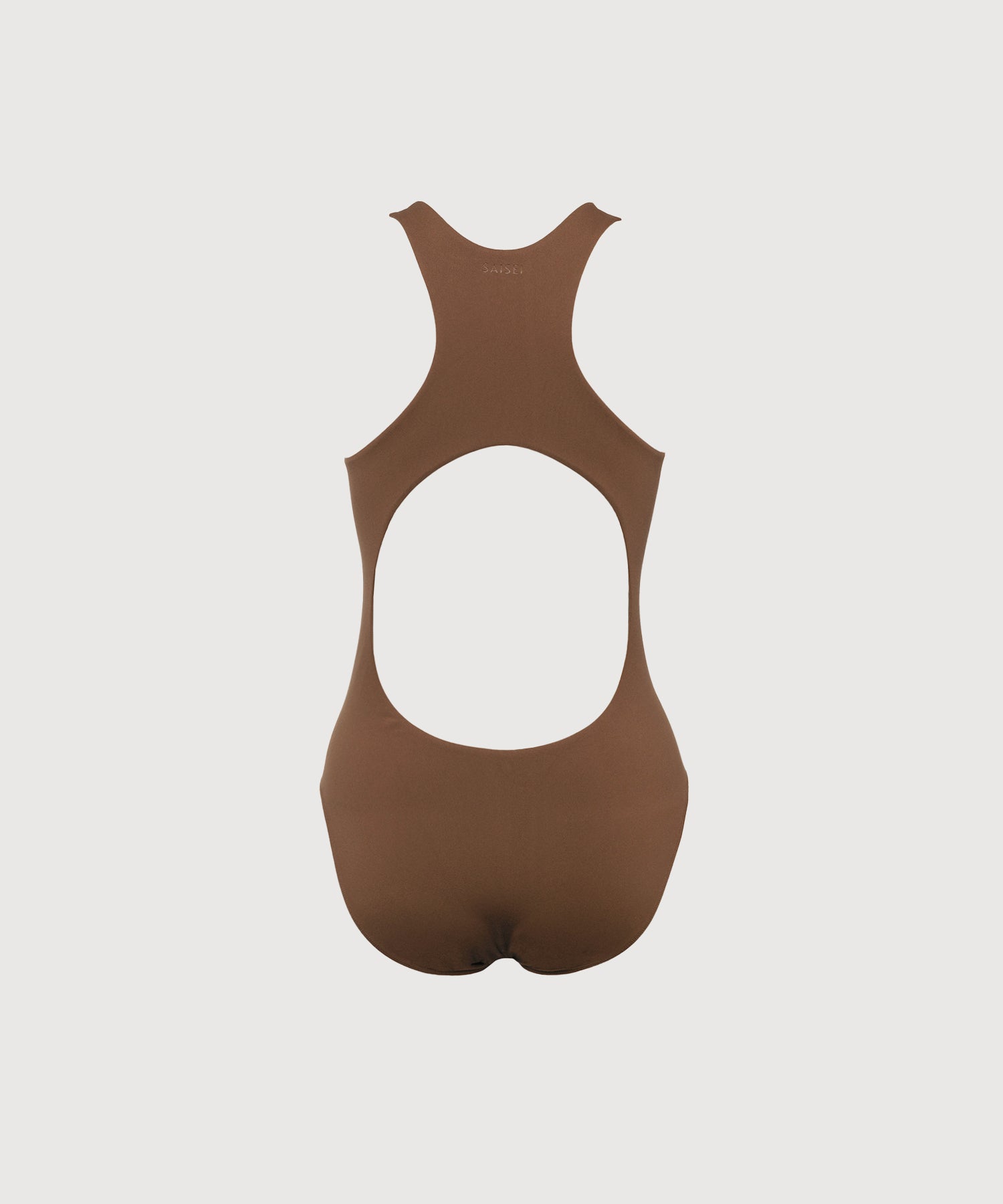High Neck Bodysuit - Dark Earth