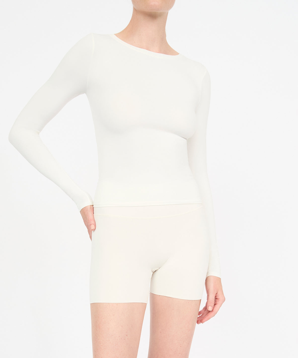 Long Sleeve Tee - Pearl