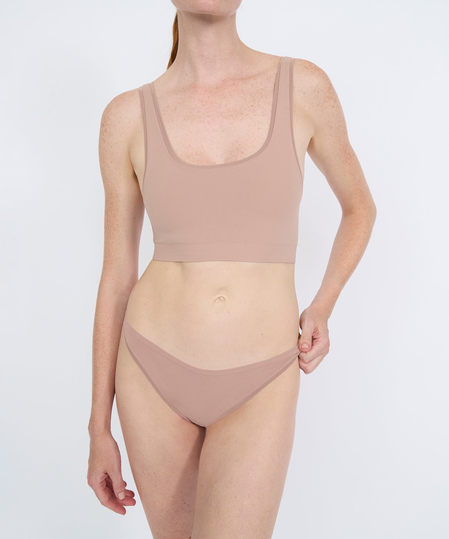 Hip Brief 3 Pack - Taupe