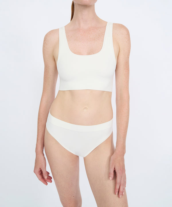 High Waist Brief 3 Pack - Pearl