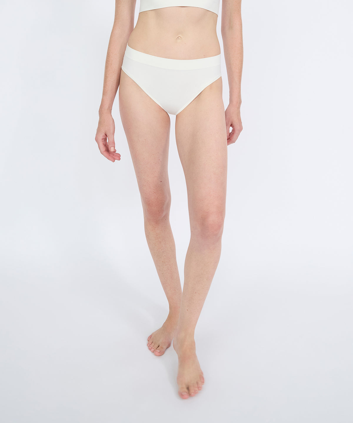 High Waist Brief 3 Pack - Pearl