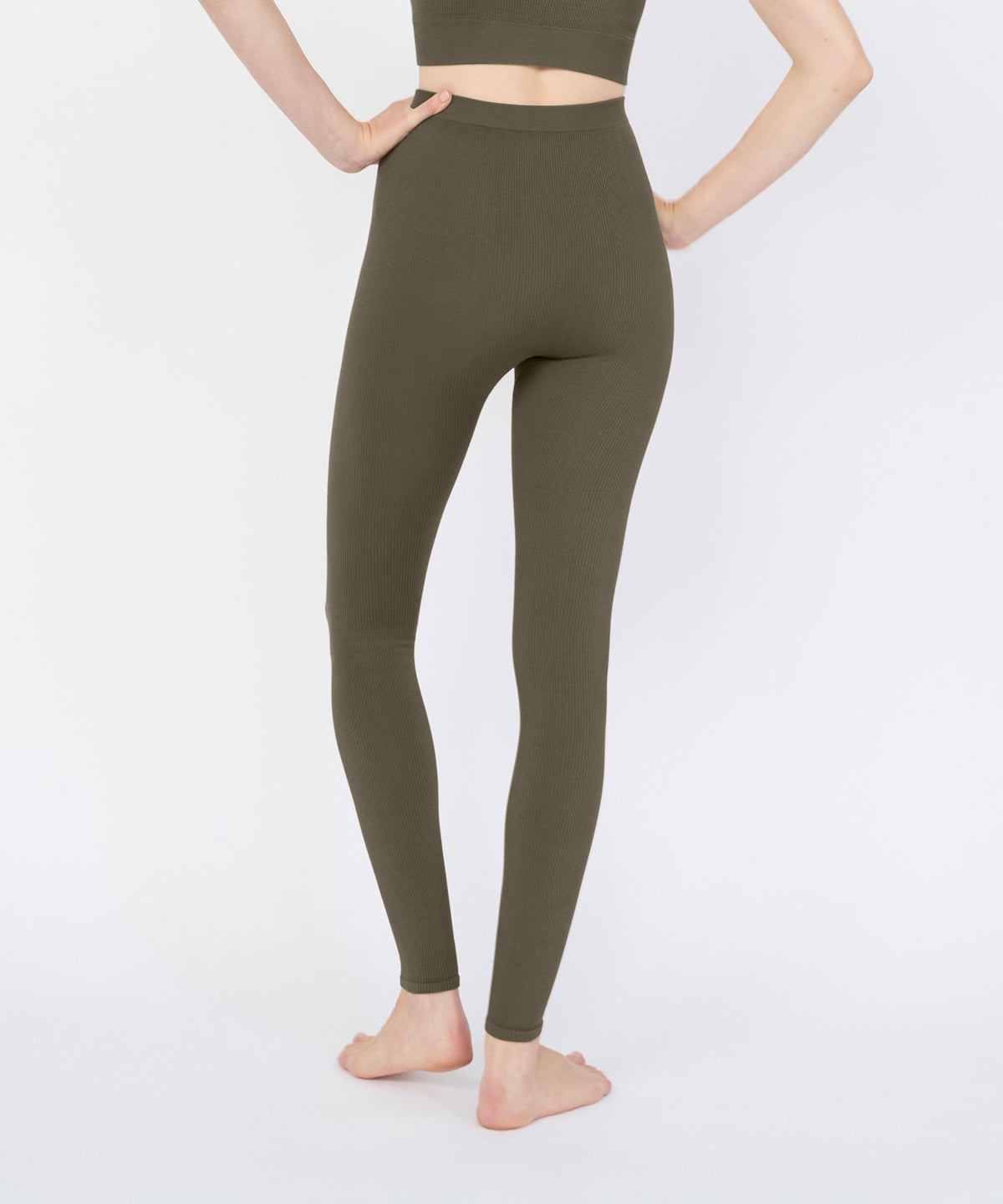 Jane High Rise Legging - Olive