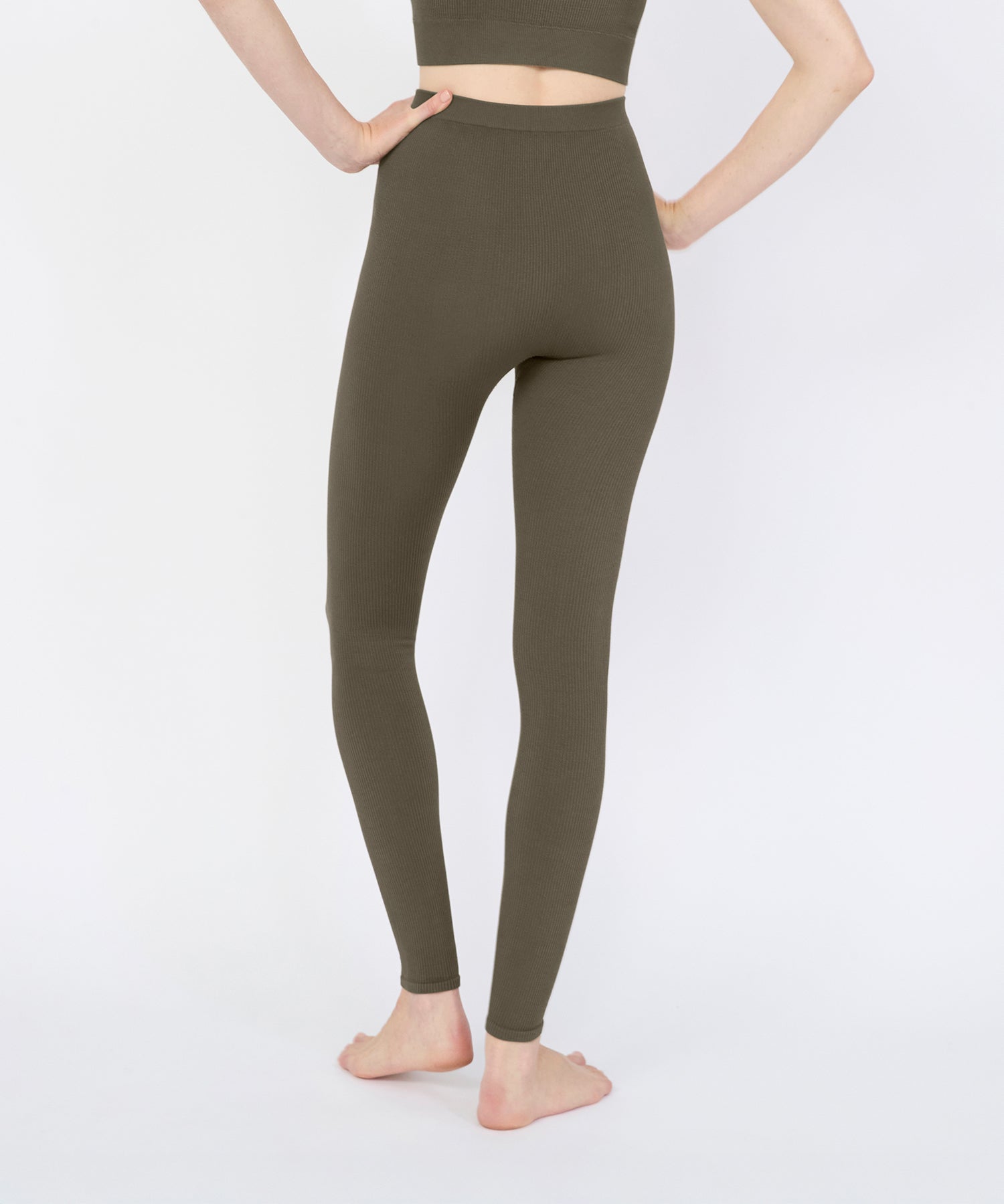 Jane High Rise Legging - Olive