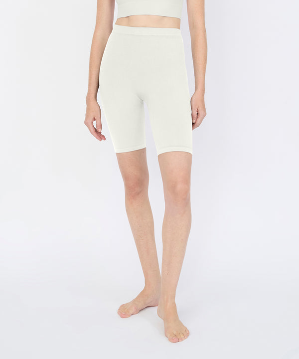 Joanne Rib Short Legging - Pearl