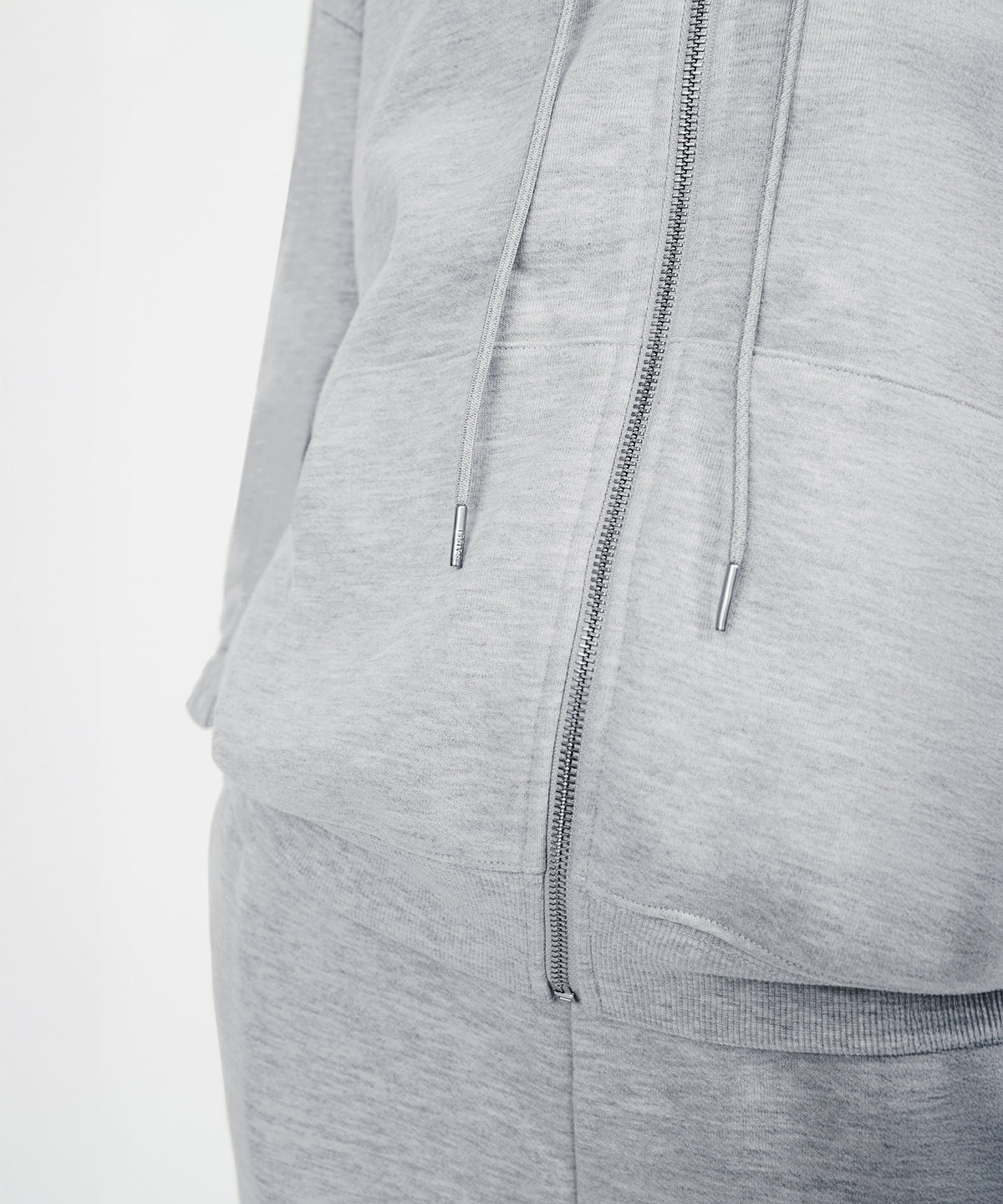 Stevie Oversized Hoodie - Heather Grey