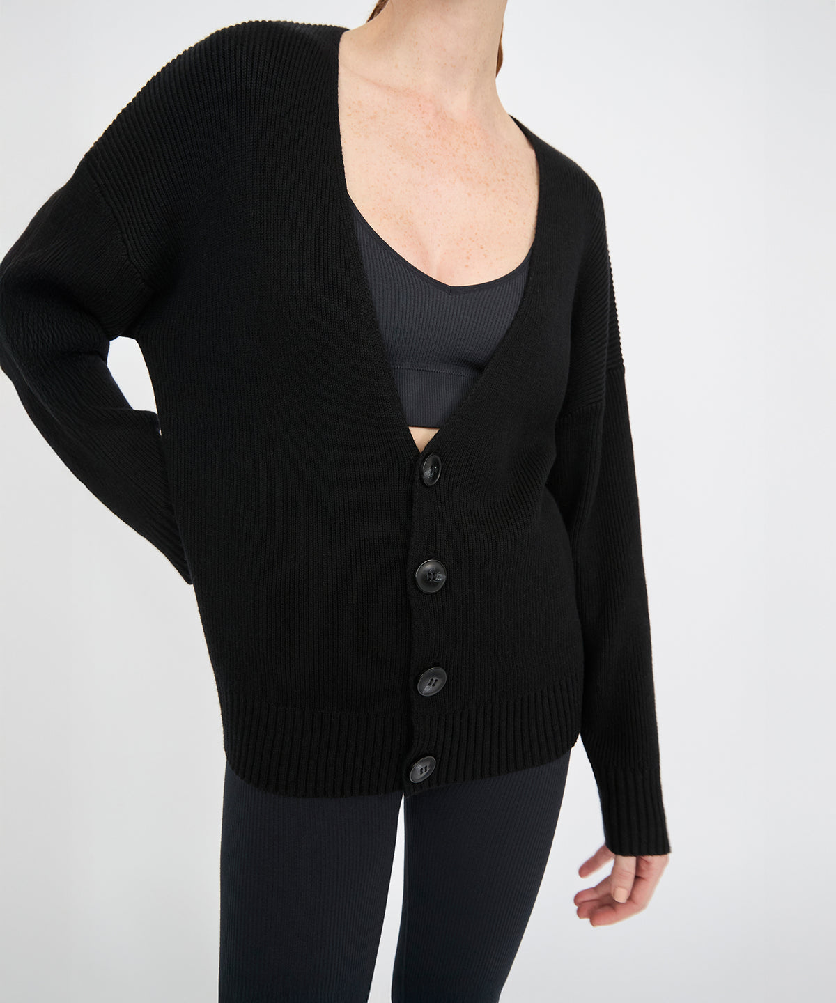 Julianne Knit Cardigan - Black