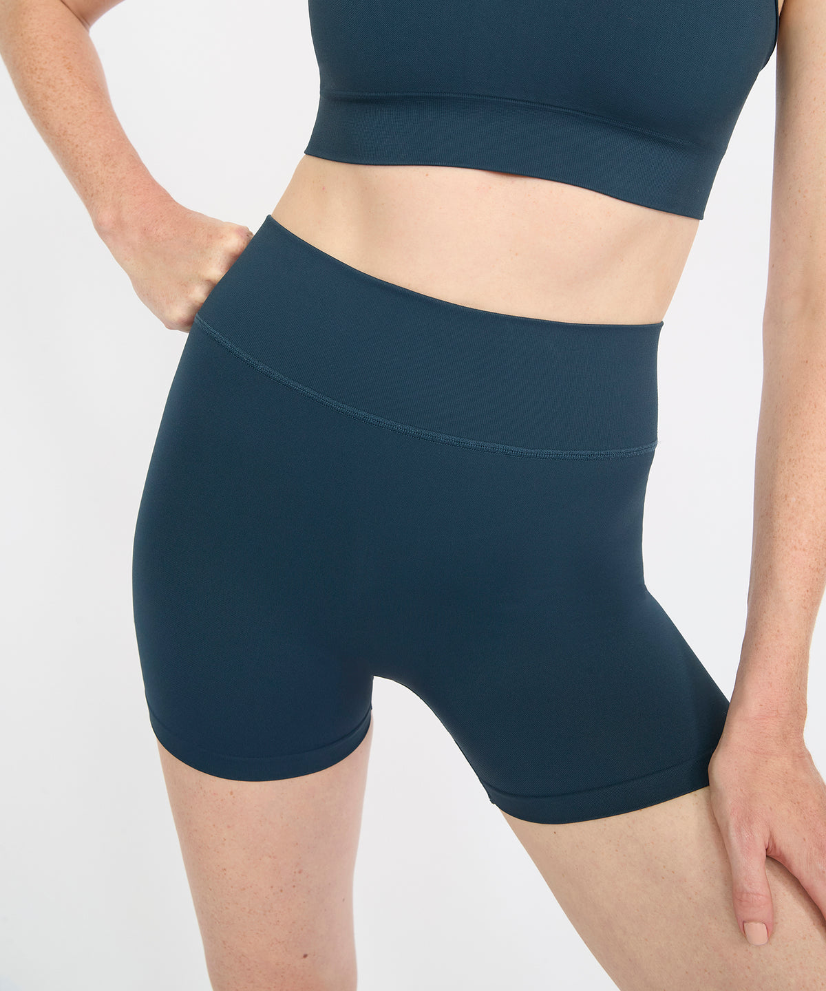 Mid Rise Movement 2" Short - Teal Blue